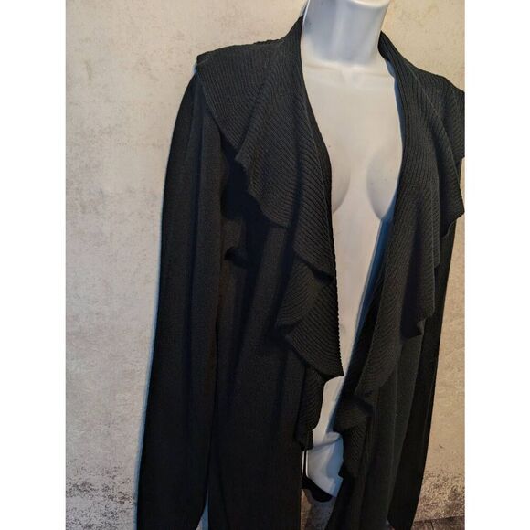 Karen Scott no closure soft free flow cardigan XL - Picture 2 of 5